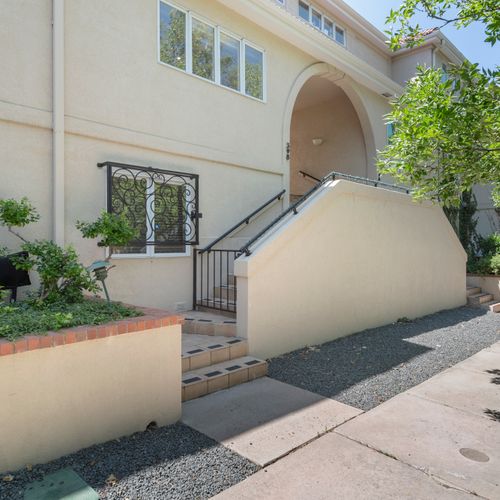A stylish entryway sets the tone for a stay full of comfort and design.