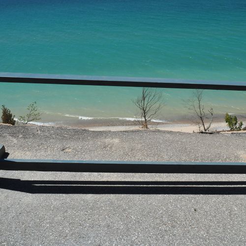 Exterior:  the bluff in front of the house. (climbing on dunes is prohibited. )