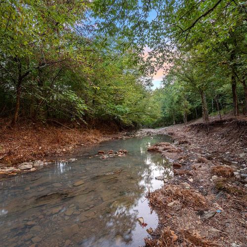 Flowing creek on the property!