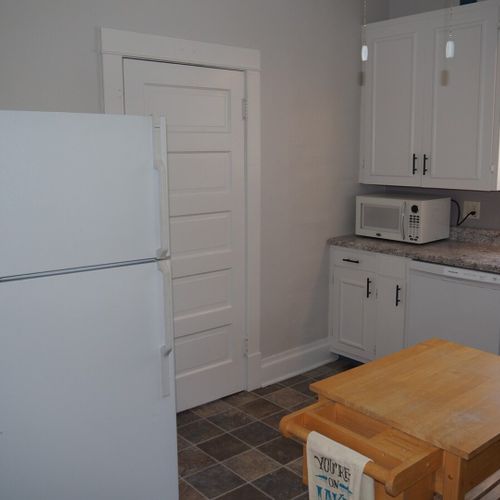 Kitchen:  the home has a huge kitchen that is complete with all modern appliances, including a dishwasher. A good supply of cooking and dining utensils are included as well.