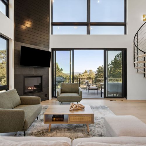 Stunning views from our main level living room