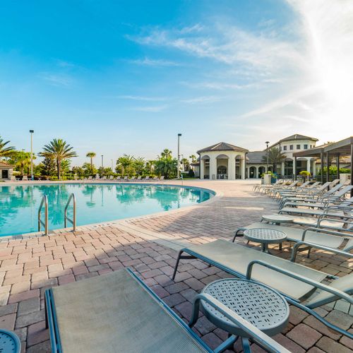Champions Gate Resort Sun Loungers