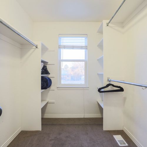 Plenty of storage space available to keep your belongings organized and clutter-free.