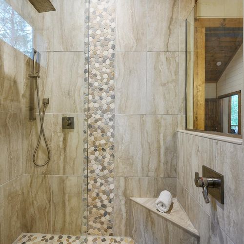 Walk-in shower!