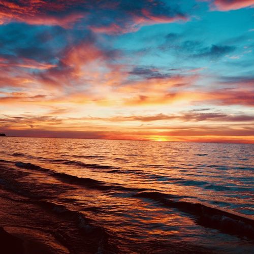 Photos from the area:  sunrise on big platte lake