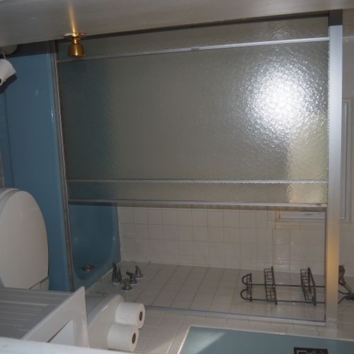 Bathroom #2 ( second floor):  full bathroom with a combination tub and shower.