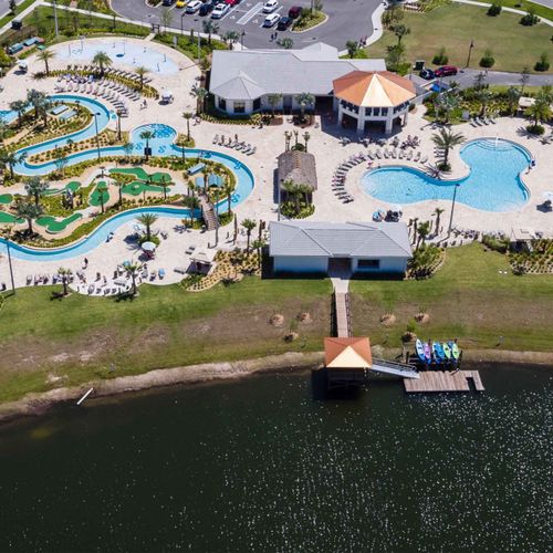 Storey Lake Resort Aerial View