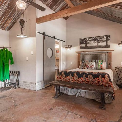 Slip on the fluffy bath robes and settle in for the night by the fire