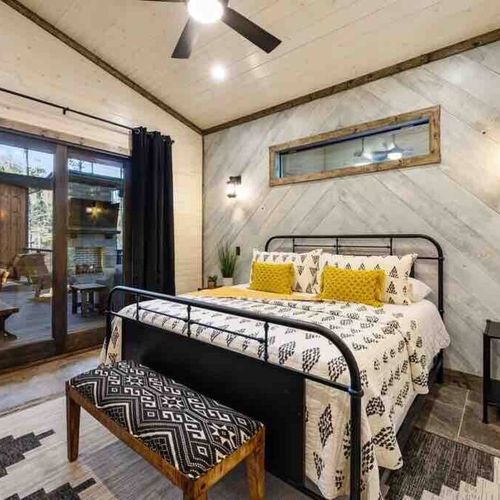 This Master Suite has exclusive outdoor patio access!