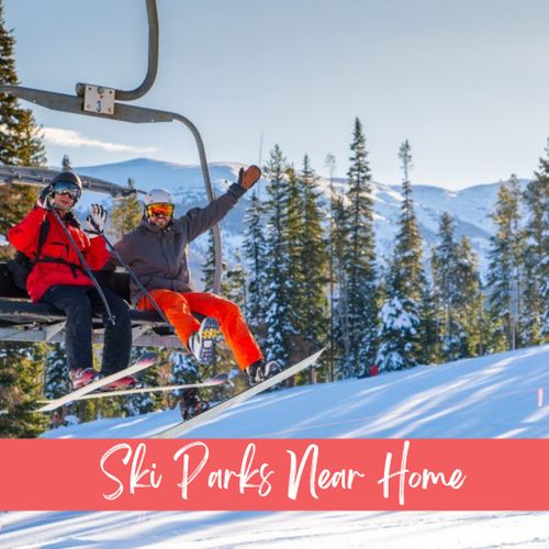 Ski parks are just around the corner, perfect for winter fun.