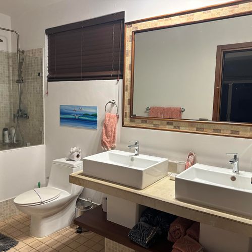 Two sinks bathroom