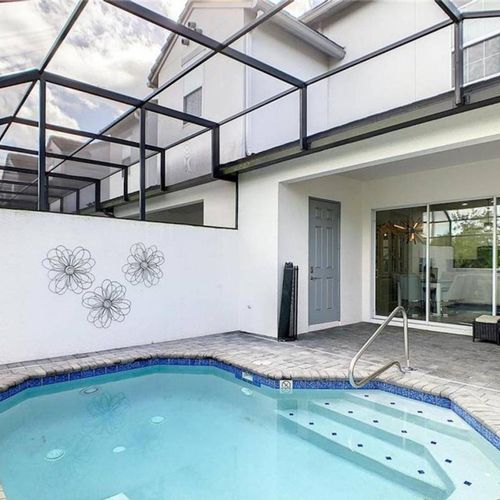 Truly Private Pool w/No Rear Neighbors, Patio Seating and Safety Fence