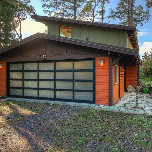 Parking for two cars.  Unfortunately, the garage is not available.