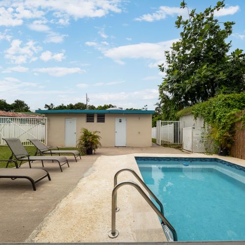 Lounge by the pool and soak up the sun.
