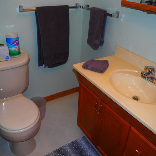 Bathroom #2 (second floor):  full bathroom on the second floor.