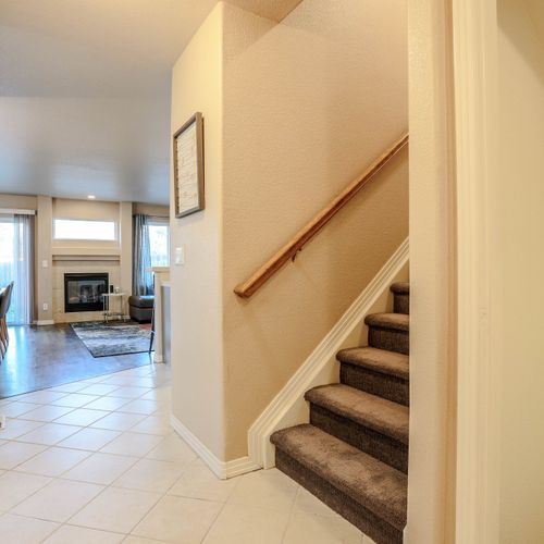 Thoughtful layout offers smooth transitions between shared and private spaces.