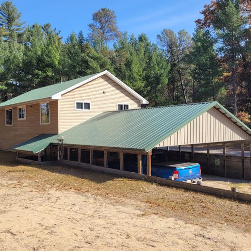 Exterior:  the carport, which easily covers 2 large vehicles.