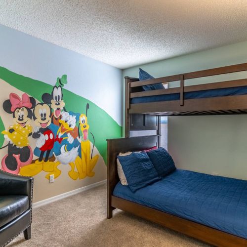 Themed Bunk bedroom