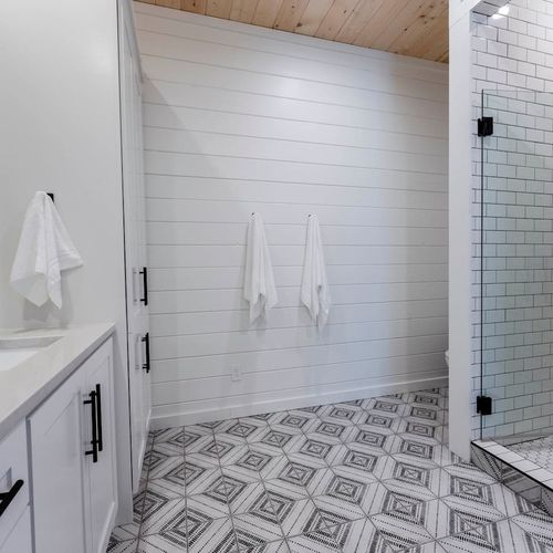 Private full bath with walk-in shower!