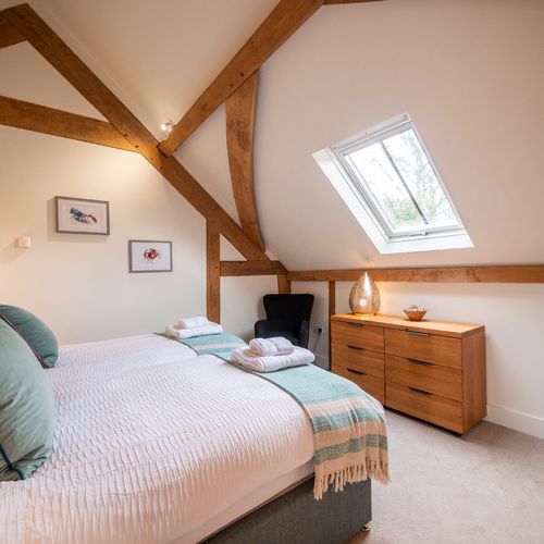 Twin as standard but can be a super king on request.