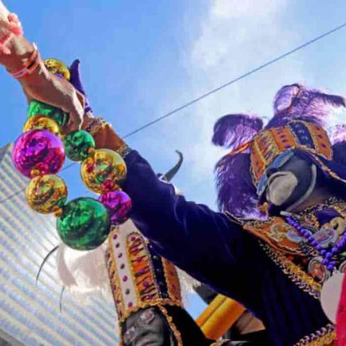 Catch the dazzling spirit of NOLA's parade culture right outside your door.
