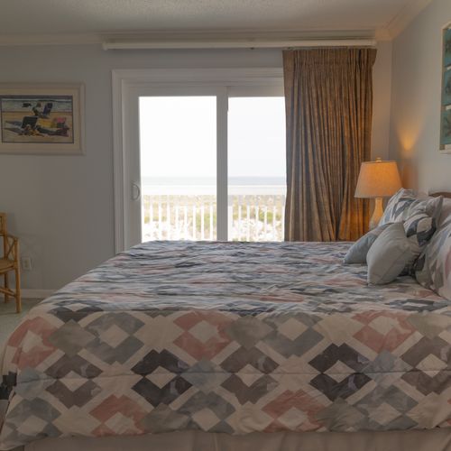 Wake up to breathtaking beach views! Enjoy a morning coffee on your private balcony with panoramic views.