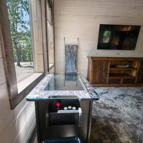 An arcade console!