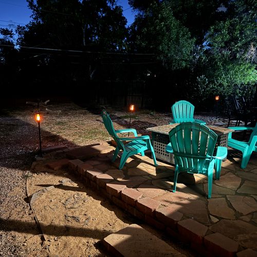 Family &Amp; Dog-Friendly Retreat With Fire Pit 99 Backyard bliss—comfy chairs, warm fire, and open-air relaxation all in one.