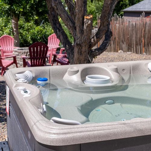 Breathe deep, soak slow—your perfect hot tub retreat is ready now.