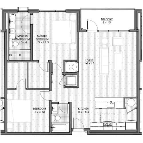 Floorplan of the space!