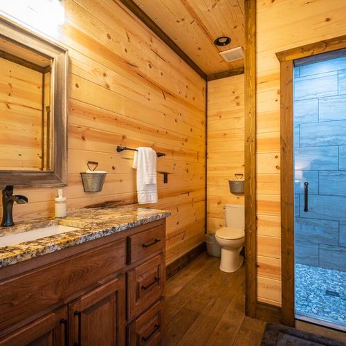 Private bathroom with walk-in shower!