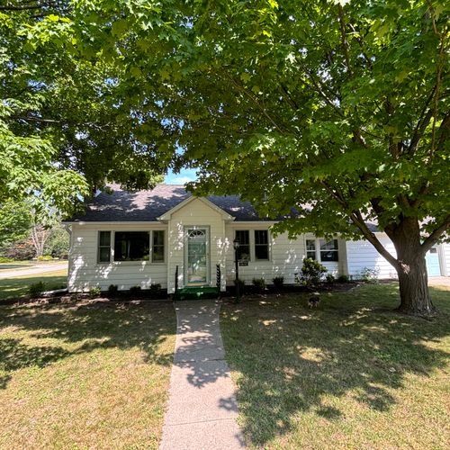 Exterior:  another photos of the front of the home in summer