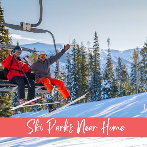 Ski parks are just around the corner, perfect for winter fun.
