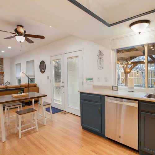 The heart of the home, this kitchen is the perfect place to gather and cook up a storm.