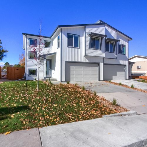 Enjoy the modern farmhouse style and charm of this side by side two story duplexes.