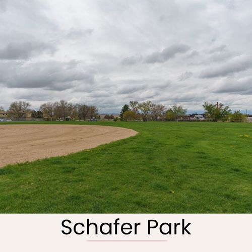 Discover schafer park, right outside your doorstep.