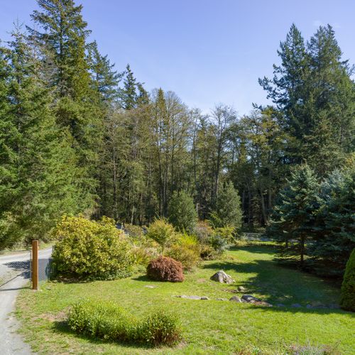 Parking within the gated gardens.