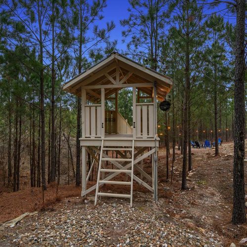 The Clubhouse is a treehouse for our young guests who like to explore!
