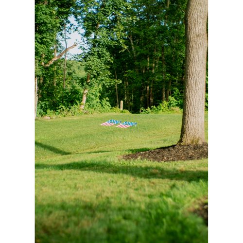 Every corner of Luna Cove is designed for a great time, including the corn hole court!