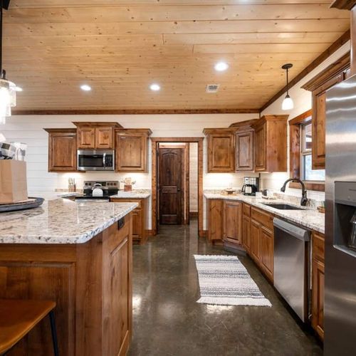 Fully equipped kitchen!