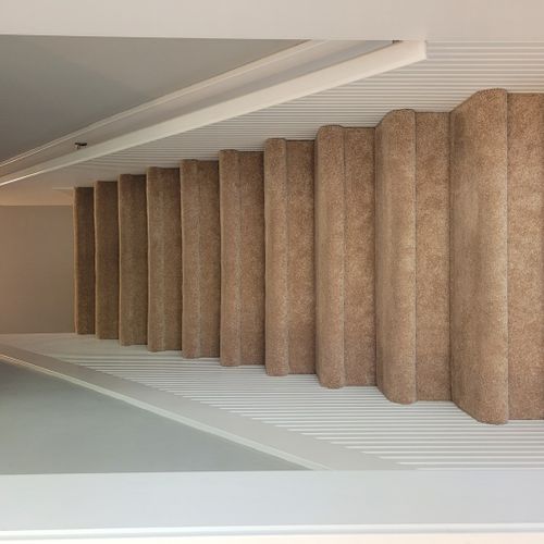 Stairs:  these are the stairs up to the second floor of the larger house. The rest of the photos from the larger house are from the second floor.