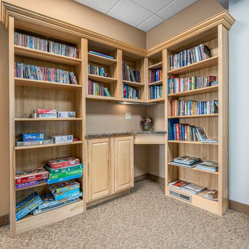 Got you covered with books and board games – library access