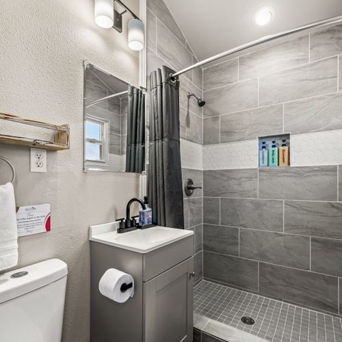 Step into refreshing comfort—modern design and ample light.