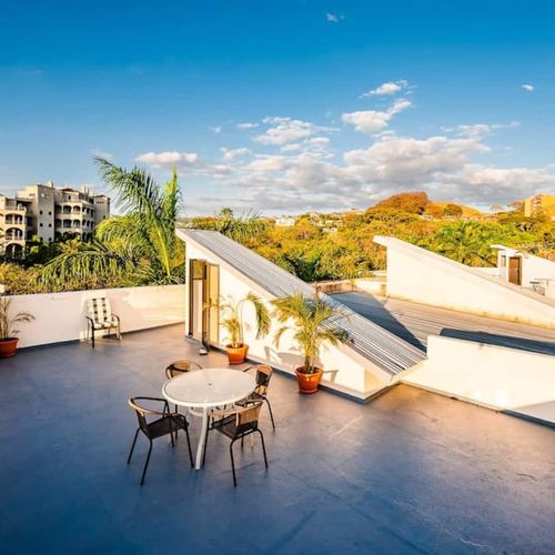 Enjoy the beautiful sunsets from the private Oceanview rooftop terrace!