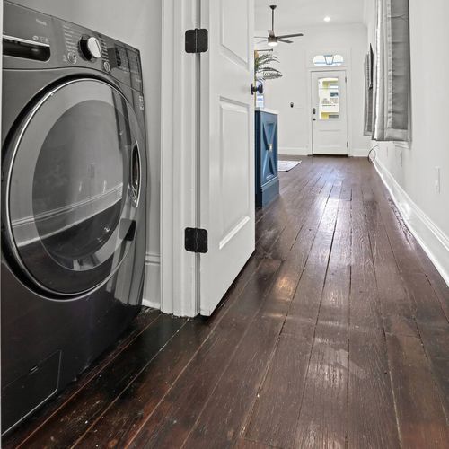 In-unit washer & dryer for laundry convenience right at home.