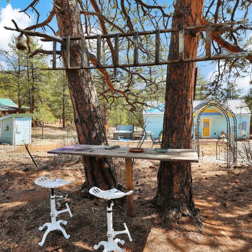 Unwind across several cozy hangout spots.
