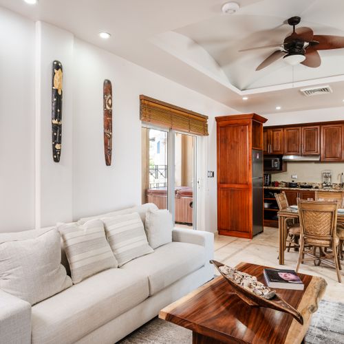 Living Area and Kitchenette