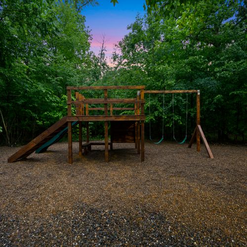 Playscape in the back yard!