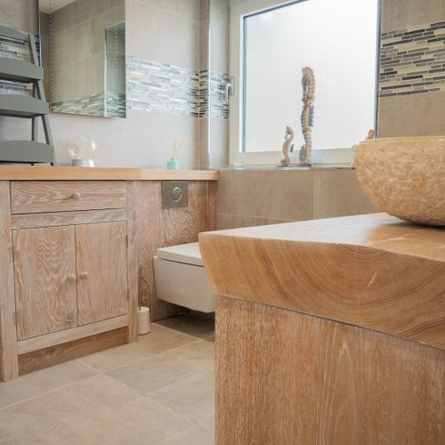 Bedroom 1 ensuite with walk in shower