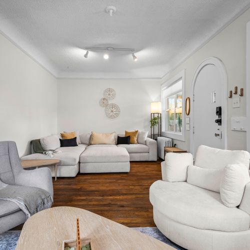 Spacious layout for cozy nights in.